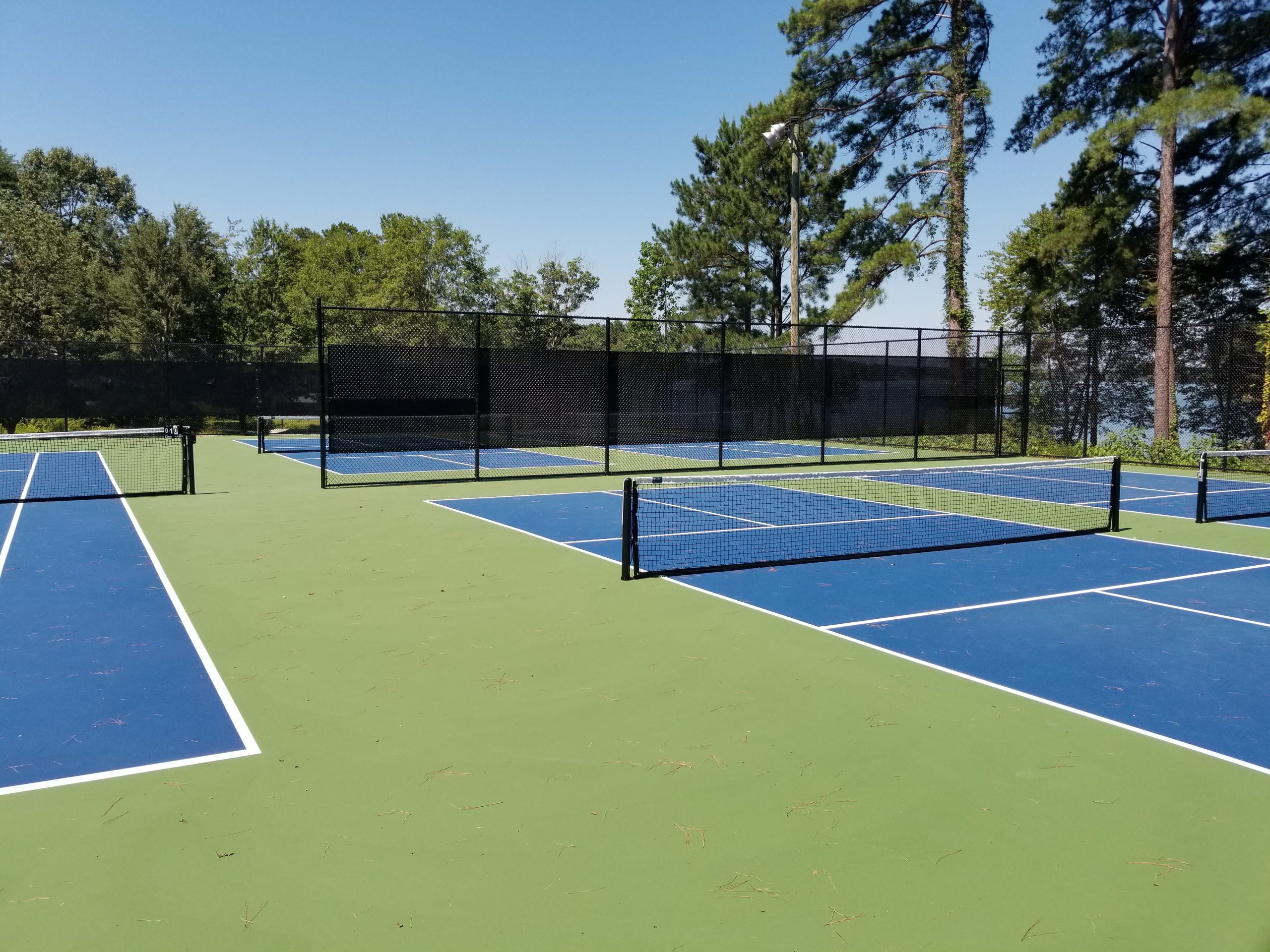 Convert Existing Hard Courts To Permanent Pickleball Courts
