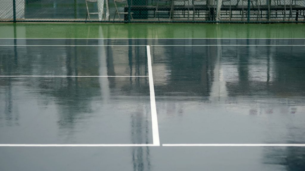 Is It a Good Idea to Play Tennis on a Rain-Wet Court?