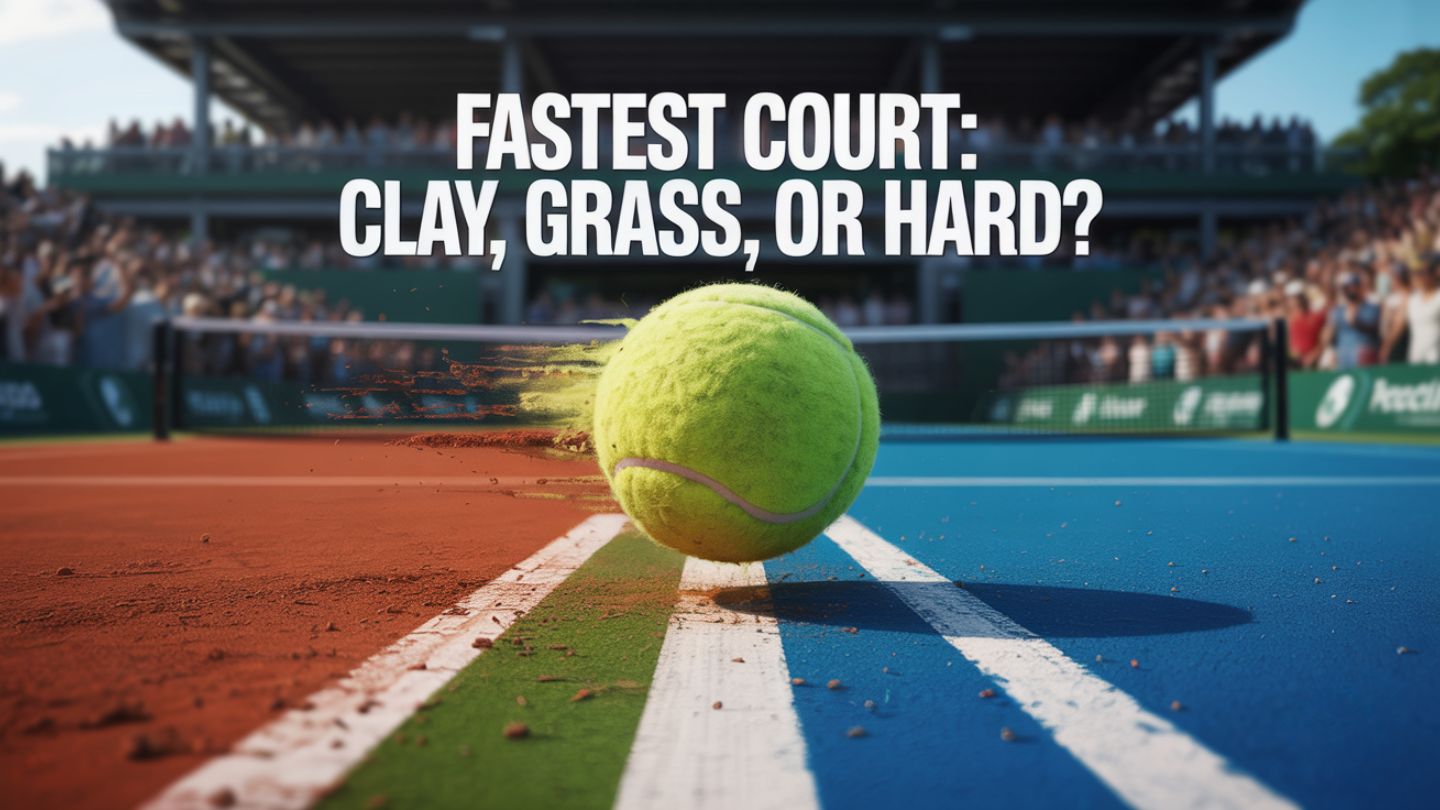 Which is the Fastest Tennis Court Surface: Clay, Grass, or Hard Courts?