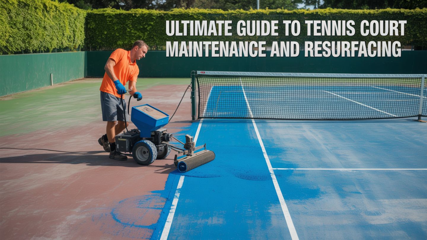 Ultimate Guide to Tennis Court Maintenance and Resurfacing