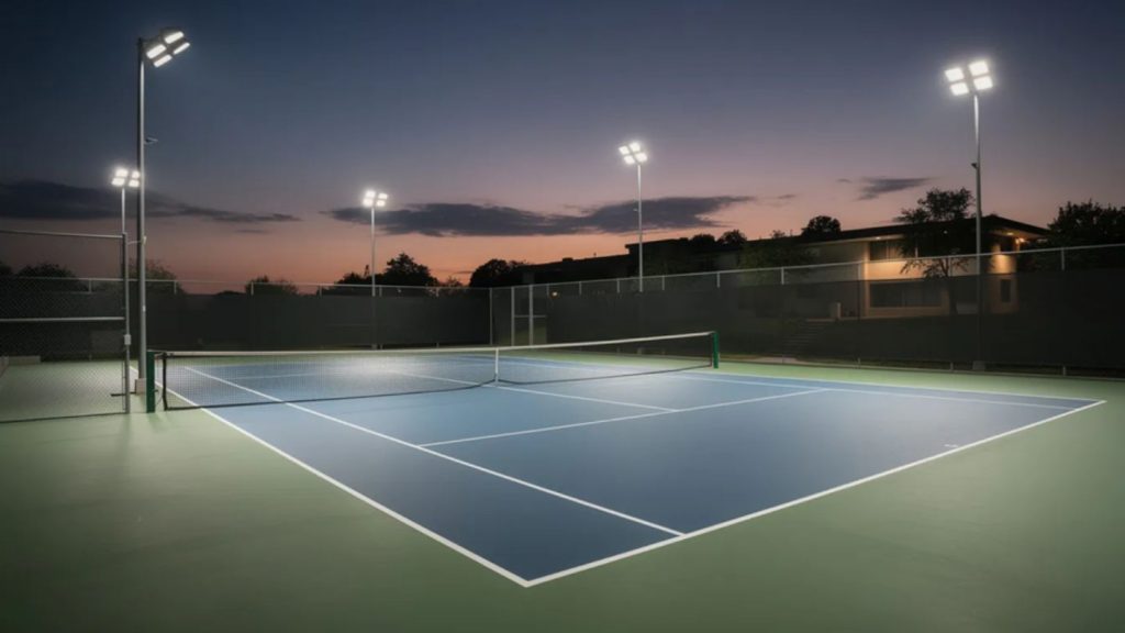 Fencing, Lighting, and Ancillary Structures Within Regulations